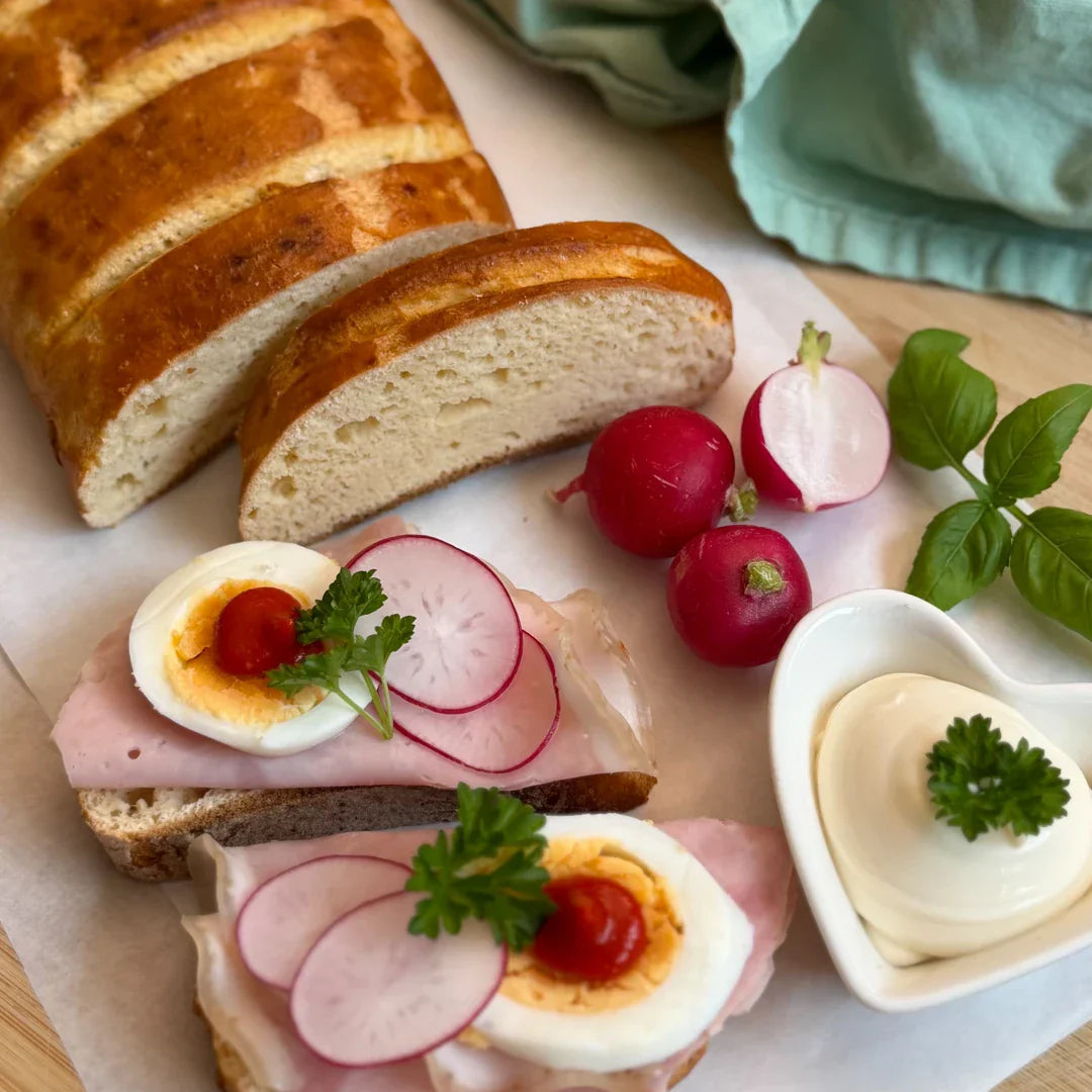 Kohlenhydratreduziertes Oster-Partybrot