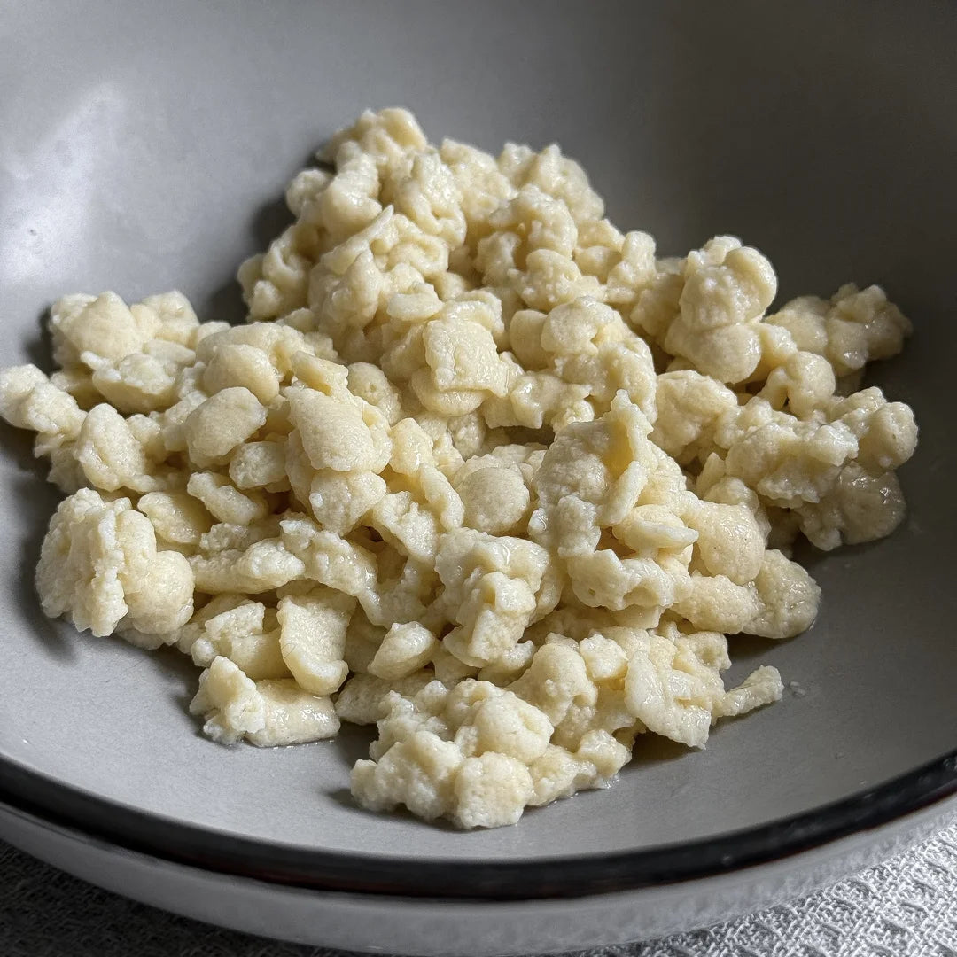 Spätzle aus Fibriya Universal-Ballaststoffmix