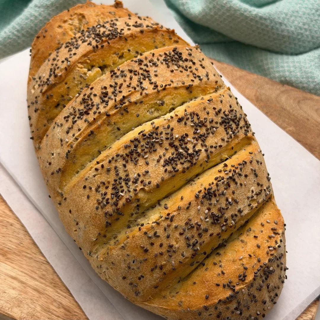 Chia Low-Carb Keto Weißbrot