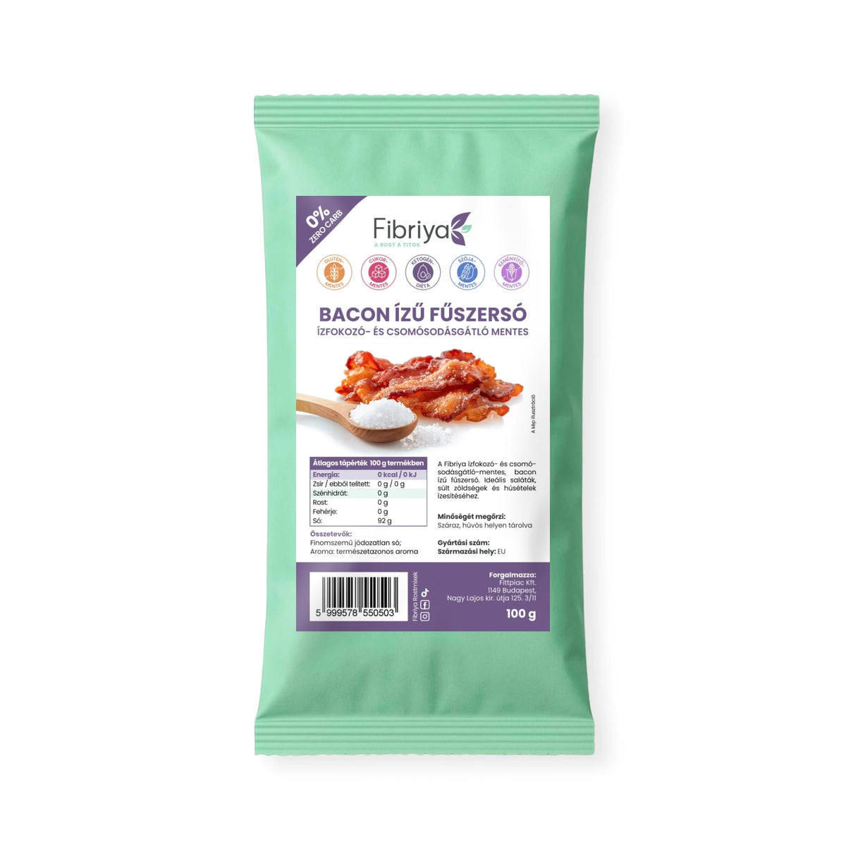 Fibriya Bacon ízű fűszersó