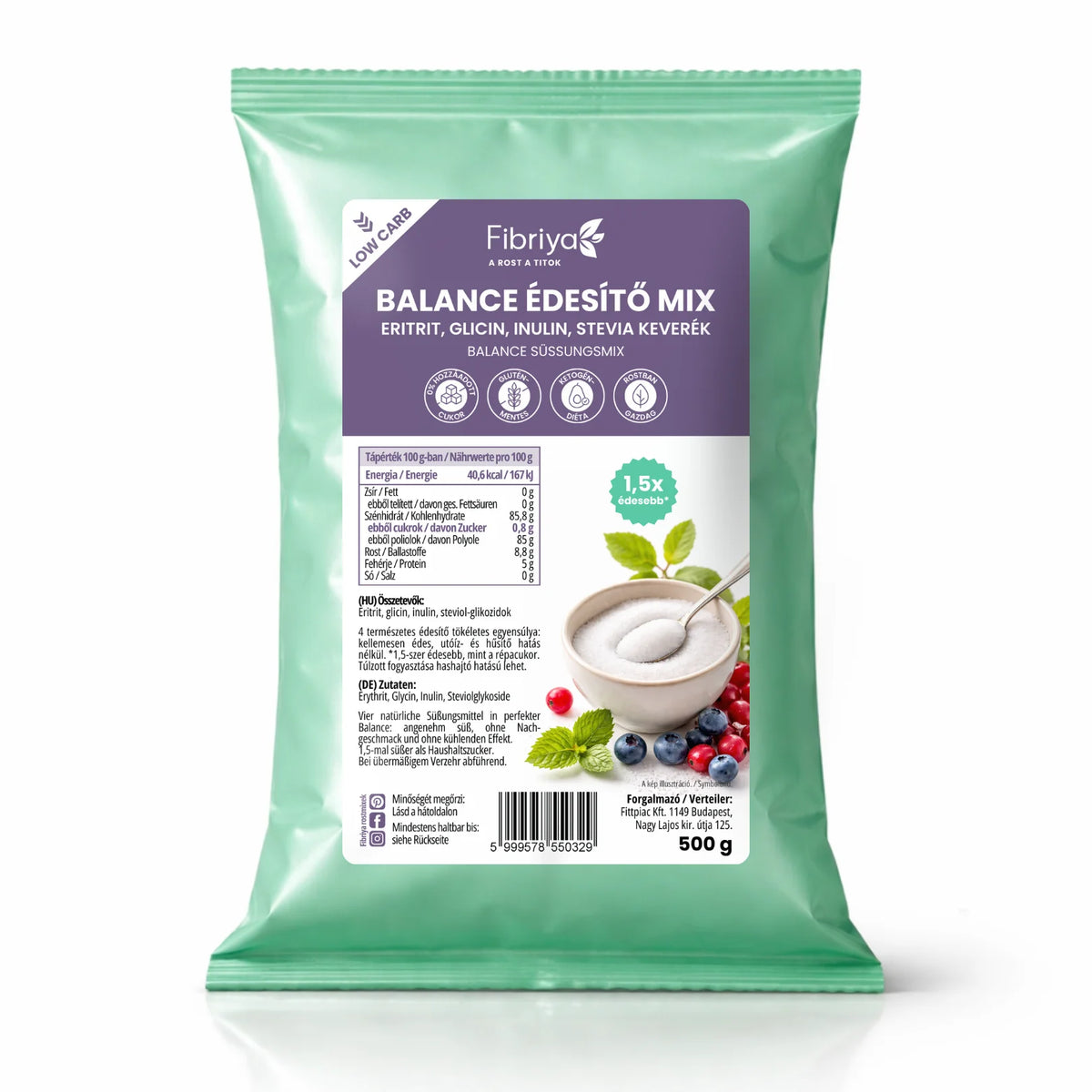 Fibriya Balance édesítőmix