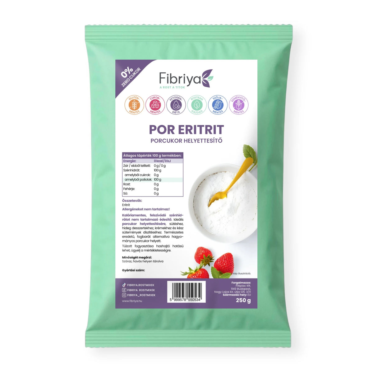 Fibriya Por eritrit
